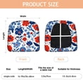 thumbnail image 3 of Pioneer Flower Seat Covers for Dining Room Chairs Set Of 6,Stretch Printed Washable Chair Seat Cover with Elastic Ties and Button,Removable Waterproof Couch Cushion Covers, 3 of 6