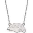 thumbnail image 1 of 10K White Gold 10Kw Logoart University Of Southern Mississippi Small Pendant With Necklace (18 X 23) Made In United States 1w007usm-18, 1 of 5