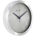 thumbnail image 1 of Bulova Winston C4844 - Reloj de Pared (1 Unidad), Color Plateado., 1 of 4
