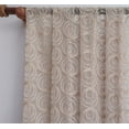 thumbnail image 2 of Fabric Mart Direct Fawn Printed Velvet Fabric By The Yard, 54 inches or 137 cm width, 1 Yard Yellow Velvet Fabric, Fawn Circles Embroidery, Upholstery Drapery Curtain Wholesale Fabric, 2 of 8