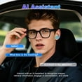 thumbnail image 4 of CamelParty AI Smart Glasses with Camera and Bluetooth, Recording Sunglasses with Voice Assistant, WI-FI, Real-Time Translation, Hands-Free Calls & Music, 4 of 9