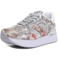thumbnail image 6 of Replay Redbank R Logo Women's Platform Sole Lace Up Sneakers In Beige Size 8, 6 of 6