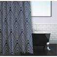 thumbnail image 3 of Lifeflor, Geometric Print Shower Curtain, 3 of 3