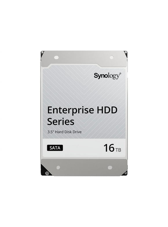 Synology HAT5300-16T Enterprise 16TB HDD SATA III 6Gb/s 512e 7200 RPM 512MB Cache 3.5" Internal Hard Drive