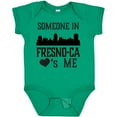 thumbnail image 3 of Inktastic Fresno California Someone Loves Me Skyline Boys or Girls Baby Bodysuit, 3 of 5