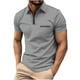 thumbnail image 1 of pstuiky camisetas de hombre, Camisa informal holgada de manga corta a rayas con cuello redondo para hombre, ideal como regalo para el Día del Padre camisetas de hombre xxl, 1 of 2
