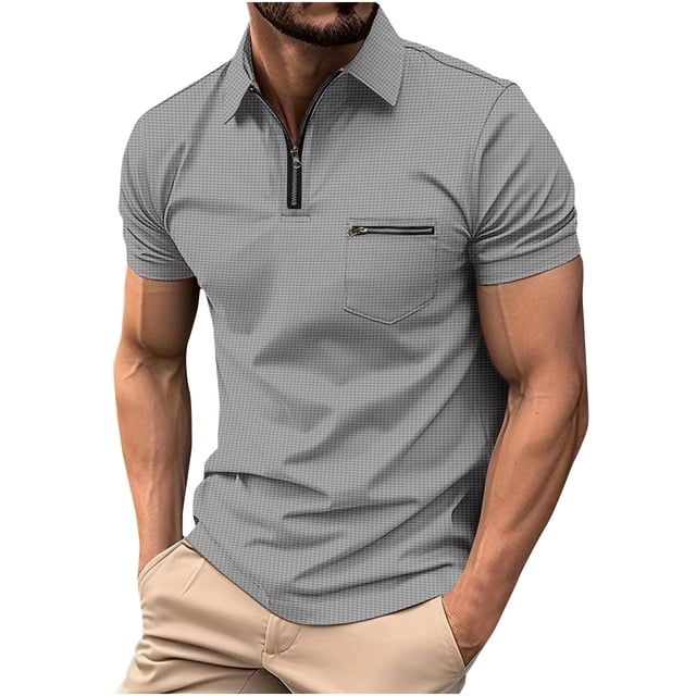 pstuiky camisetas de hombre, Camisa informal holgada de manga corta a rayas con cuello redondo para hombre, ideal como regalo para el Día del Padre ropa de hombre xxxl