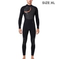thumbnail image 2 of Trajes de neopreno Traje de buceo de neopreno SCR Cuerpo completo Manga larga Pantalones largos Traje de baño térmico de una pieza con cremallera trasera Traje de surf Hombre negro XL 1.5MM Speravity OD017110-04, 2 of 6