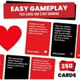 thumbnail image 3 of Do or Drink Date Night Card Games Couples Games for Adults Fun Party Games with 250 Cards, 3 of 7