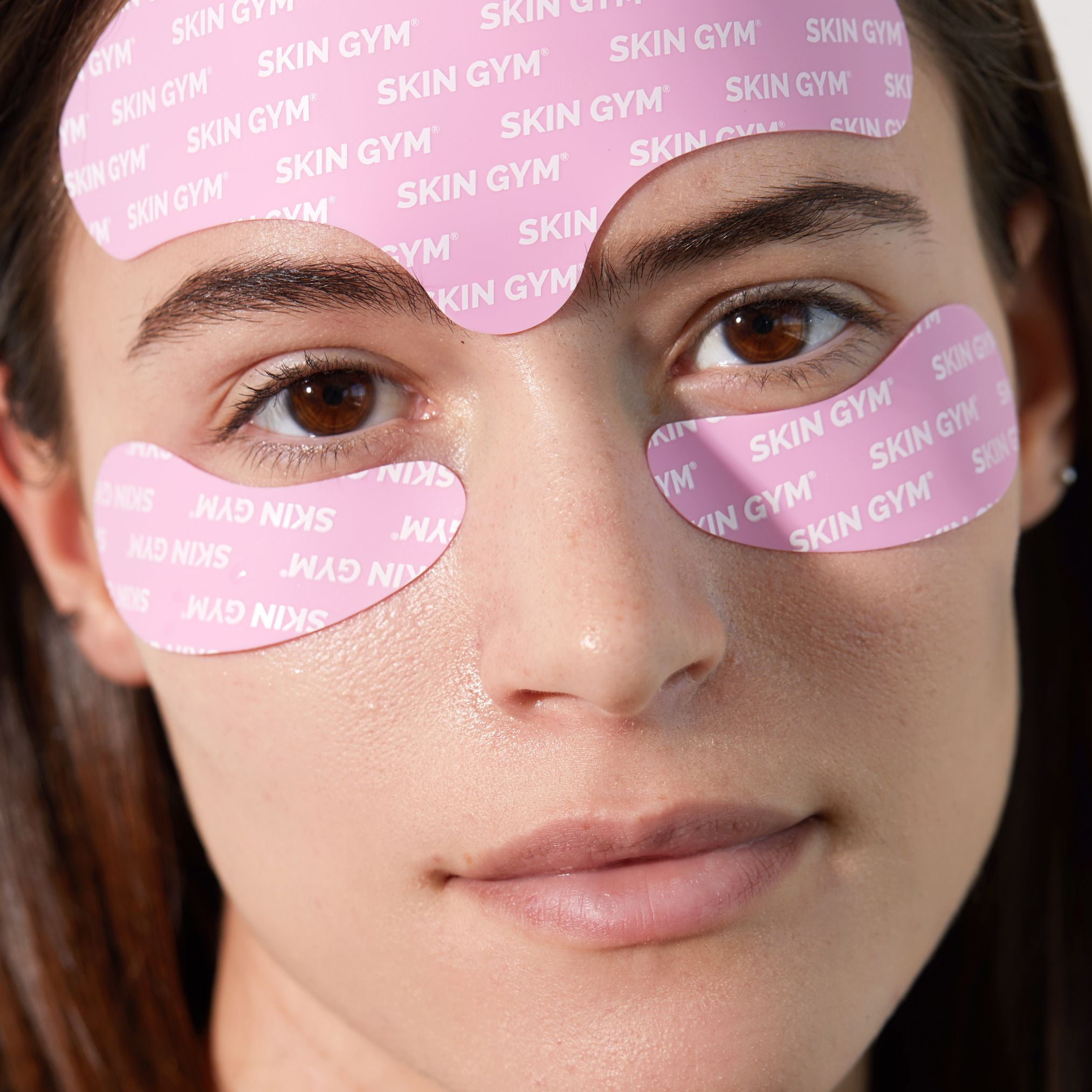 Skin Gym Reusable Face Mask Forehead Wrinkle Patch for All Skin Types, Eco-Friendly 100% Silicone Face Mask