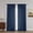 Navy Blue, variant on OVZME Judy Navy Blue Curtains 63 Inches Long 2 Panels, Light Filtering Faux Linen Textured Window Curtains for Living Room, Soft Airy Farmhouse Bedroom Curtain, Each 42Wx63L, Navy Blue