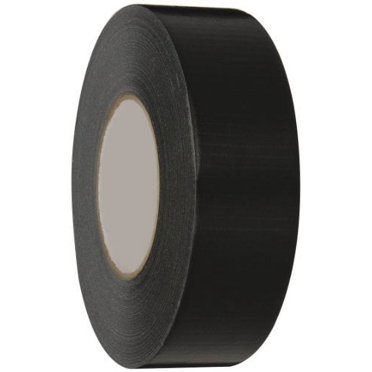 Nashua 345 Polyethylene Coated Cloth Professional Grade Duct Tape 55m Length x 48mm Width, Black