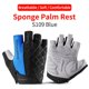 thumbnail image 1 of ROCKBROS-guantes cortos para bicicleta, transpirables, a prueba de golpes, de medio dedo, para verano Fivean Guantes deportivos, 1 of 2
