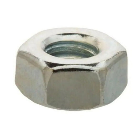 Everbilt 3/8 in.-16 Zinc Plated Steel Hex Bolts Nut (100-Pack) 801750 506648