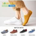 thumbnail image 2 of No Show Athletic Socks 5-10 Pairs Hiking Running Ankle Socks For Women Cushion Low Cut Socks, 2 of 5