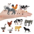 thumbnail image 2 of Figuritas de animales realistas para niños, juguetes educativos, figuras de acción de aves de corral simuladas, modelos de granja, perro y pato, regalo para niños y niñas, 2 of 4