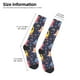 thumbnail image 2 of Balery Cartoon Dinosaur Scooter Sport Blue Calcetines novedosos Calcetines deportivos Calcetines hasta la rodilla Calcetines de algodón Calcetines originales y geniales, 2 of 6