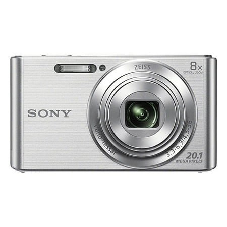 Sony Cyber-shot DSC-W830 20.1MP Digital Camera 8x Optical Zoom Silver