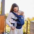 thumbnail image 3 of Portabebés Ergobaby Omni Breeze de malla transpirable azul, 3 of 7