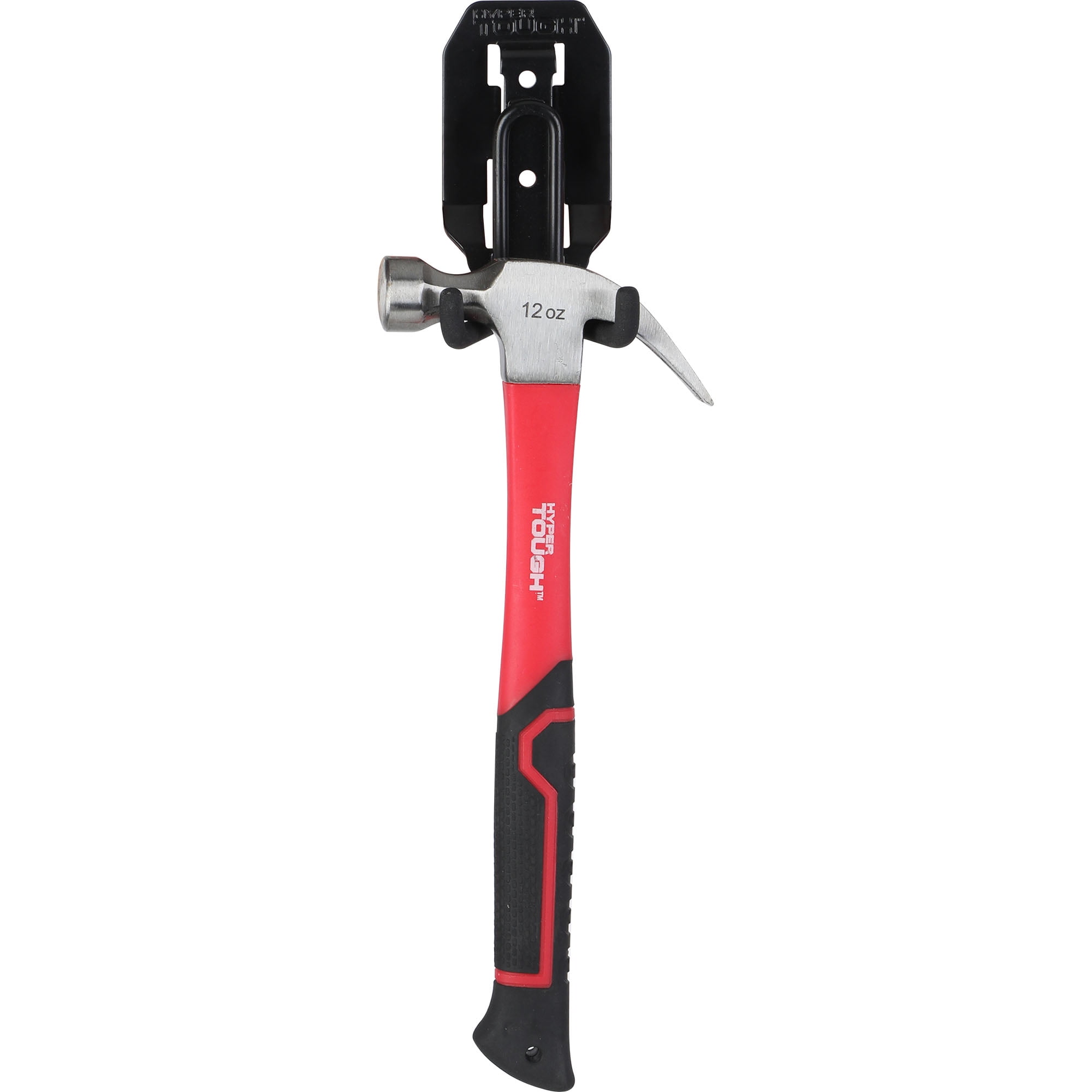 Hyper Tough Hyper Stack Compact Heavy Duty Steel Utility Hook, Black