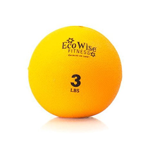 Eco Wise Fitness Couleur/poids de la Balle de Musculation Kiwi (4 lbs)