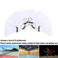 thumbnail image 3 of Volantes De Bádminton De 12 Piezas, Bolas De Bádminton De Alta Estabilidad Y Alta Velocidad Para Entrenamiento De Práctica De Bateo, 3 of 7