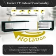 thumbnail image 7 of 98.4'' Extendable TV Stand for TVs up to 100 Inches, Wooden Entertainment Center with 2 Storage Drawer, 4 Shelves, and Cable Management, TV Console for Living room, 7 of 7