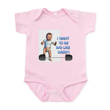 

CafePress - Big Like Daddy Infant Bodysuit - Baby Light Bodysuit Size Newborn - 24 Months