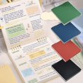 thumbnail image 3 of Wmool Flip Notepad Grid Noteboo Diary Leaf Notebook Sketch Book Stationery Jou, 3 of 8