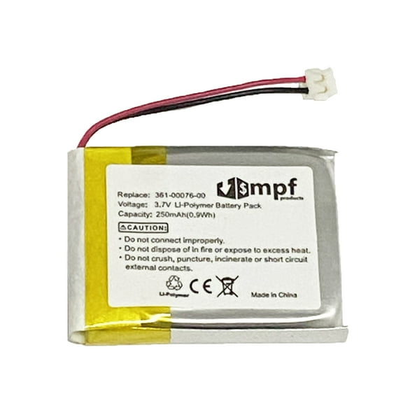 250mAh 361-00076-00 Battery for Garmin Forerunner 620, 625, 630, 735XT GPS Watch