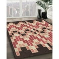 thumbnail image 3 of Ahgly Company Machine Washable Indoor Rectangle Transitional Brown Sugar Brown Area Rugs, 2' x 3', 3 of 7