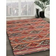 thumbnail image 3 of Ahgly Company Machine Washable Indoor Rectangle Contemporary Camel Brown Area Rugs, 7' x 10', 3 of 7