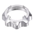thumbnail image 1 of Tuerca de picadora de carne Uxcell de 60 mm de diámetro 79 mm x 27 mm de acero inoxidable para picadoras Paquete de 1, 1 of 5