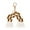 Autre, variante sur TISHITA Mode Pompon Porte-Clés Pendentifs Accessoires pour Sacs Portefeuille Voiture Brun