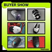TALONGAMES Mouse Grip Tape for Logitech GPRO Wireless, Black, 1 Count, 1 Pack