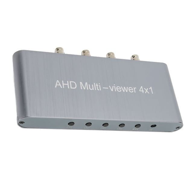 Conmutador Multivisor AHD 4x1, Salida 4 En 1 1080P A 60 Hz Compatible Con PCM2, 5.1 Para Dolby 5.1 DTS5.1 2 Modos De Control, Conmutador Múltiple Con Control Remoto
