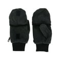thumbnail image 2 of CTM Kids' and Teens' Fleece Convertible Fingerless Winter Mitten / Gloves, 2 of 3