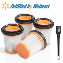 4 Pack Handheld Filters for Shark Wandvac ION W1 S87 Cordless Handheld Vacuum WV200, WV201, WV205, WV220. Compare to Part # XHFWV200