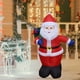 thumbnail image 5 of Decoración de patio de Papá Noel inflable 47 pulgadas Sunnimix rojo Navidad jardín, 5 of 7