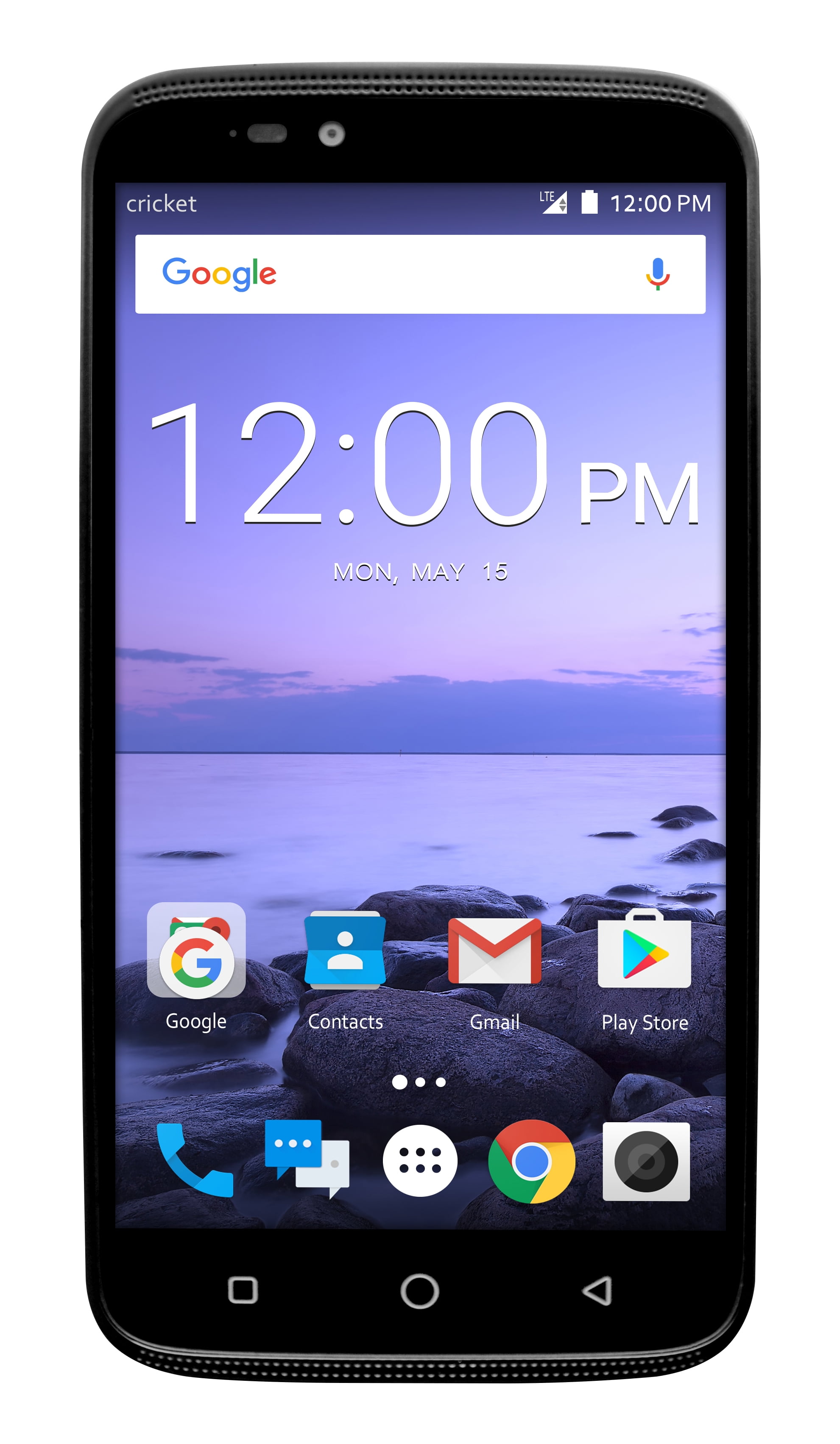 Cricket Wireless Coolpad Canvas 16GB Prepaid Smartphone, Black