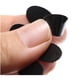 thumbnail image 4 of Casco acolchado Perfecl para motocicleta negro Forma de llama, 4 of 8