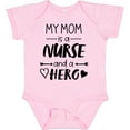 thumbnail image 3 of Inktastic My Mom is a Nurse and a Hero Boys or Girls Baby Bodysuit, 3 of 5