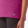 thumbnail image 3 of Dickies Women's Cooling Short Sleeve Pocket T-Shirt, Festival Fuchsia, XL, 3 of 5