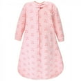 Hudson Baby Infant Girl Premium Quilted Long Sleeve Sleeping Bag and