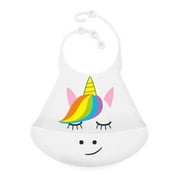 Primo Passi Silicone Bib - Unicorn