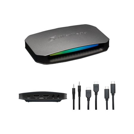 AVerMedia Live Gamer Ultra 2.1 (GC553G2) - Functions: Video Game Capturing, Video Streaming, Video Recording - 4K - YUY2 - USB - Audio Line In - Audio Line Out - PC