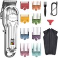 thumbnail image 1 of SURKER Cortapelos para hombre, cortapelos inalámbrico, Kit de corte de pelo profesional para hombres, pantalla LED recargable, 1 of 5