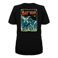 thumbnail image 2 of Playera de Batman para Hombre Oversize Negro Talla CH, 2 of 6