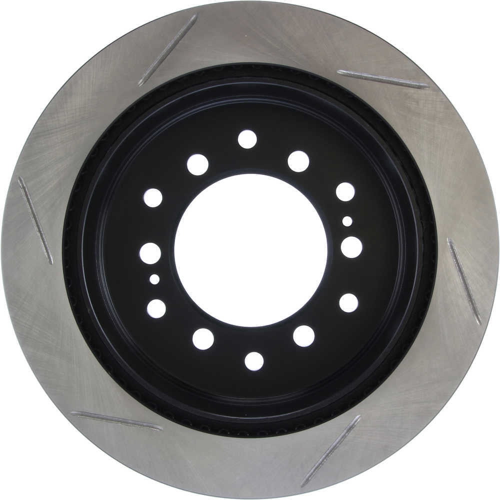StopTech Power Slot 01-07 Toyota Sequoia/03-09 4 Runner / 03-09 Lexus GX470 Slotted Left Rear Rotor Fits select: 2003-2009 TOYOTA 4RUNNER, 2007-2009 TOYOTA FJ CRUISER
