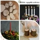 thumbnail image 2 of 40 portavelas de aluminio de metal para velas, insertos de 0,7 x 1 pulgada, protectores antigoteo para velas., 2 of 9